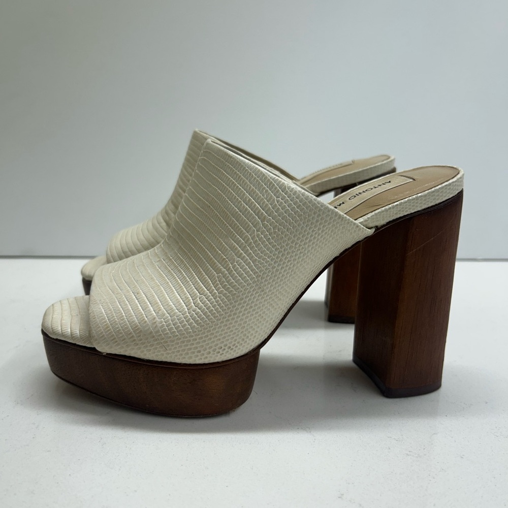 Antonio Melani Sarayyaa Cream Platform‎ Sandals Size 5.5